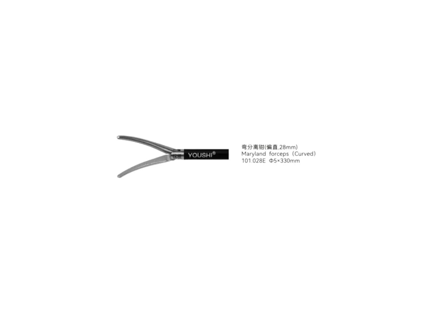 Marryland Forceps Curved youshi - 2